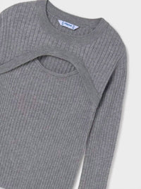 Mayoral - Girls Long Sleeve Knit Top