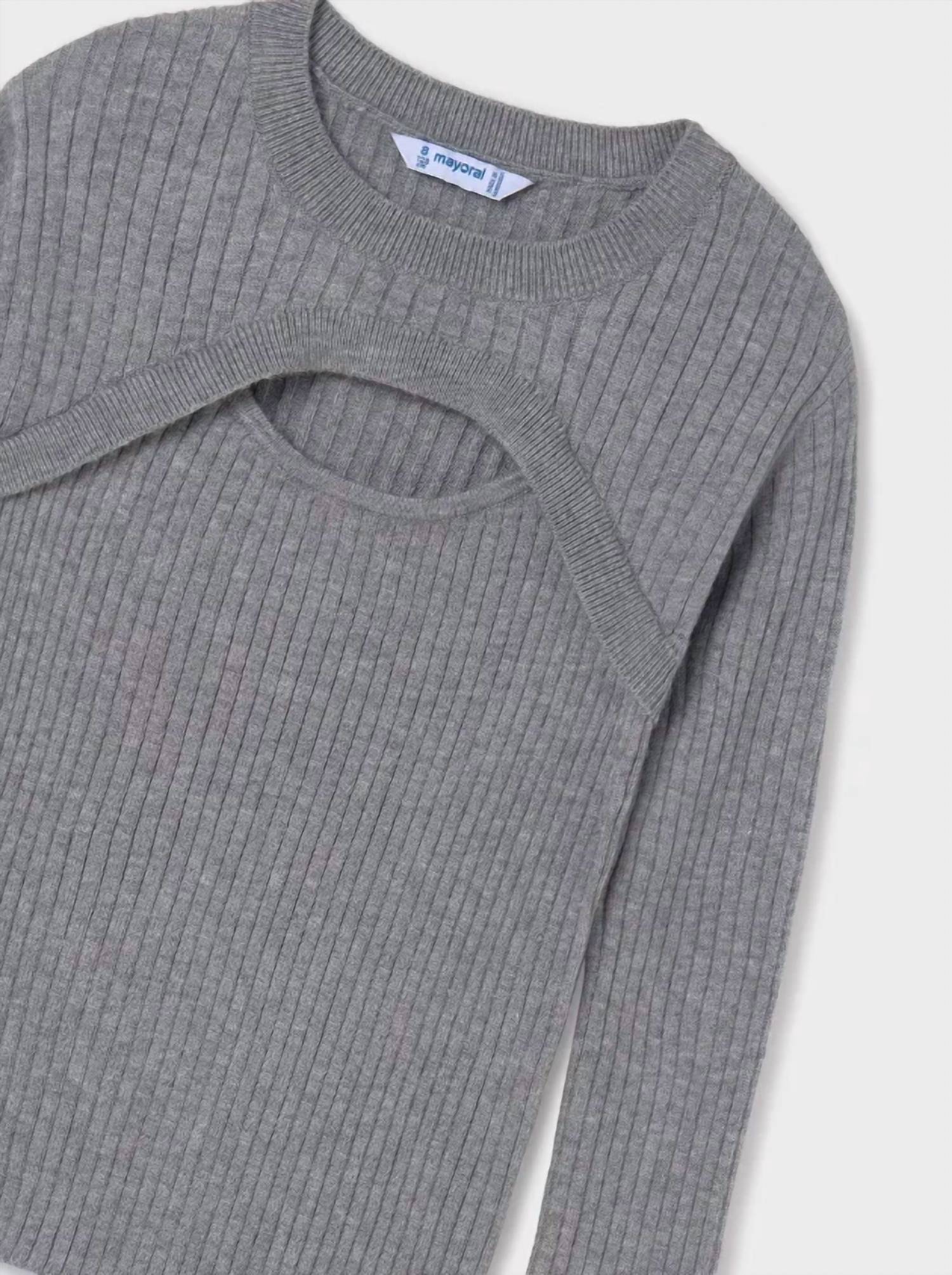 Mayoral - Girls Long Sleeve Knit Top