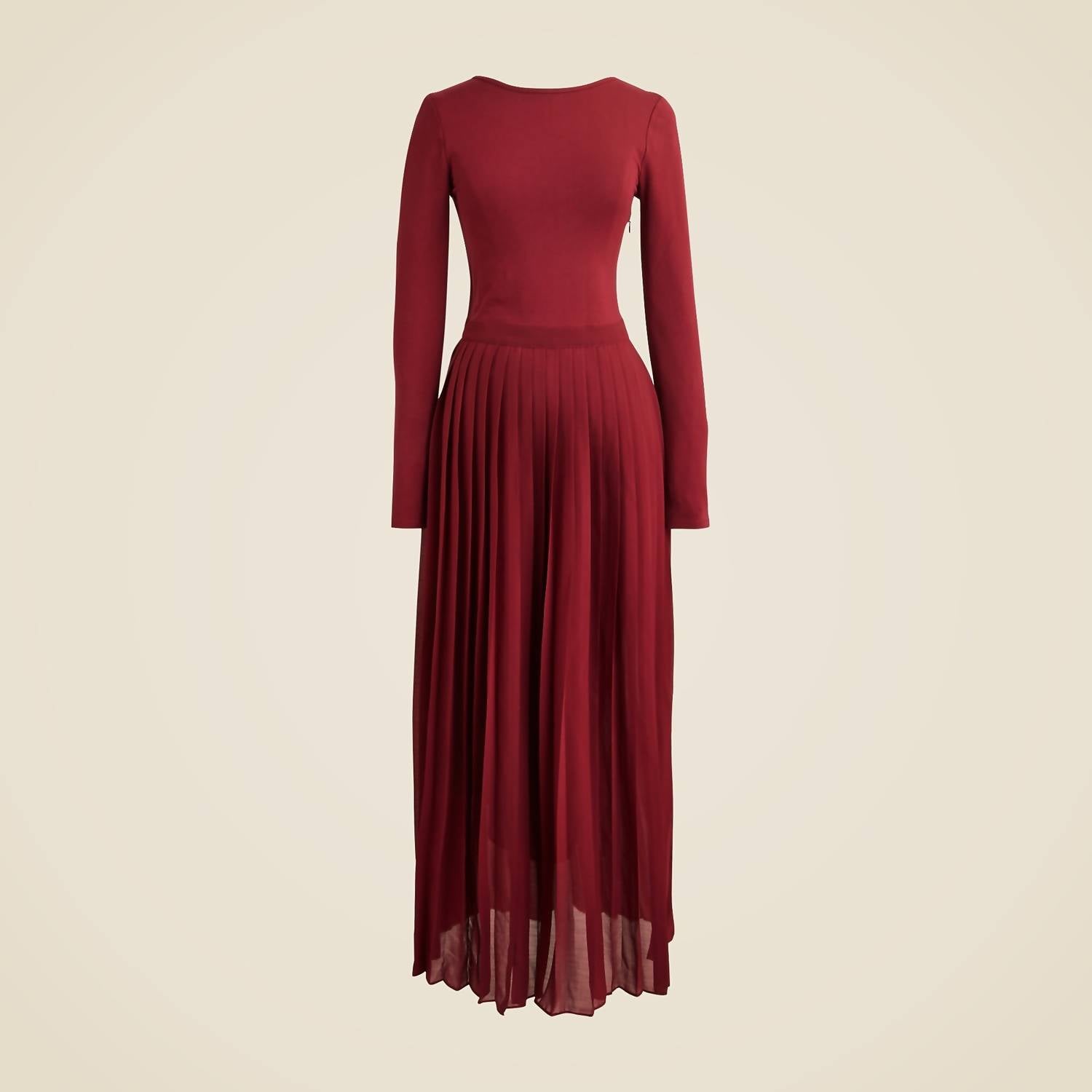 J.Crew - Pleated Ballet Dress In Stretch Cotton Blend