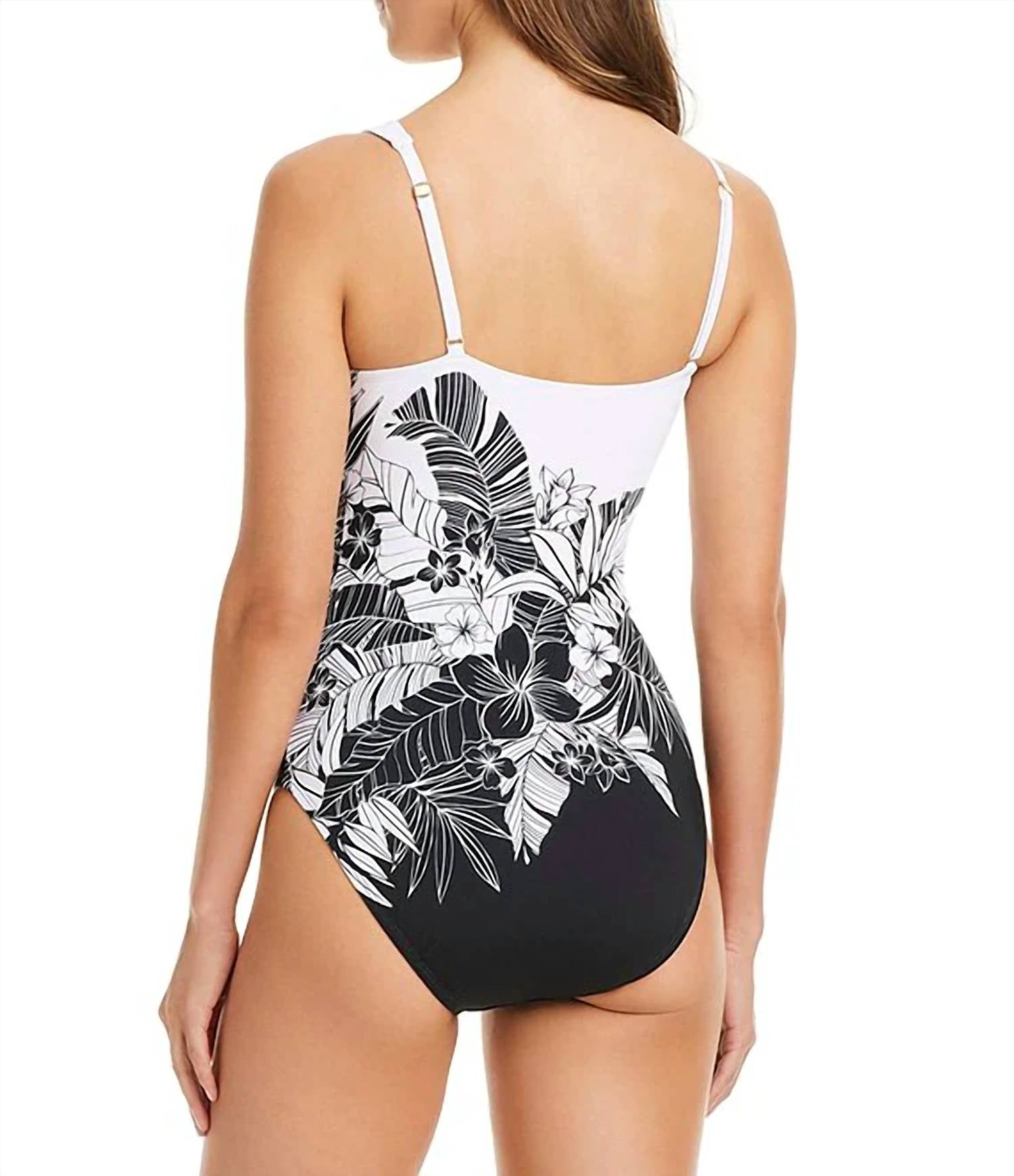 Bleu Rod Beattie - Double Duty One Shoulder One Piece Swimsuit