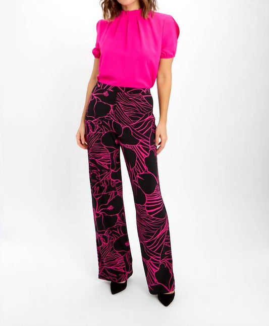 Frank Lyman - Abstract Print Pants