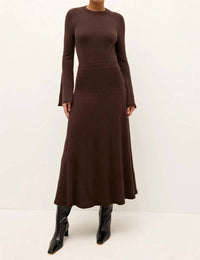 Marie Oliver - Kaylan Ribbed Knit Maxi Skirt