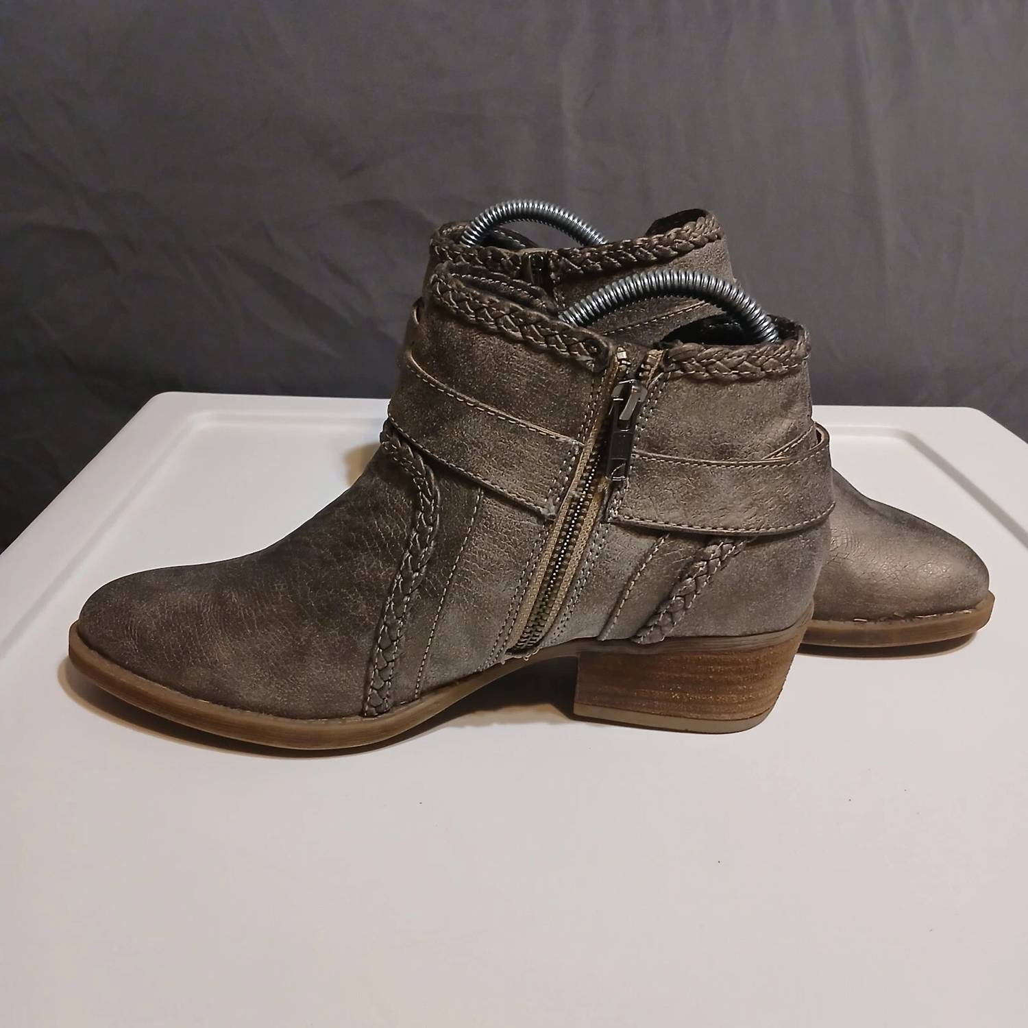 Not Rated - Women's Buckle Ankle Boots
