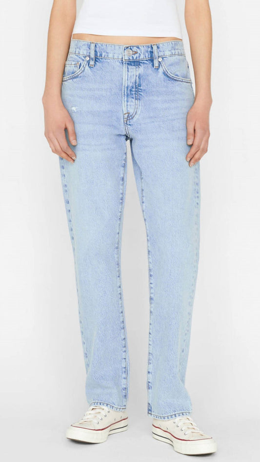 Frame - Denim Le Slouch Low Rise Straight Jeans