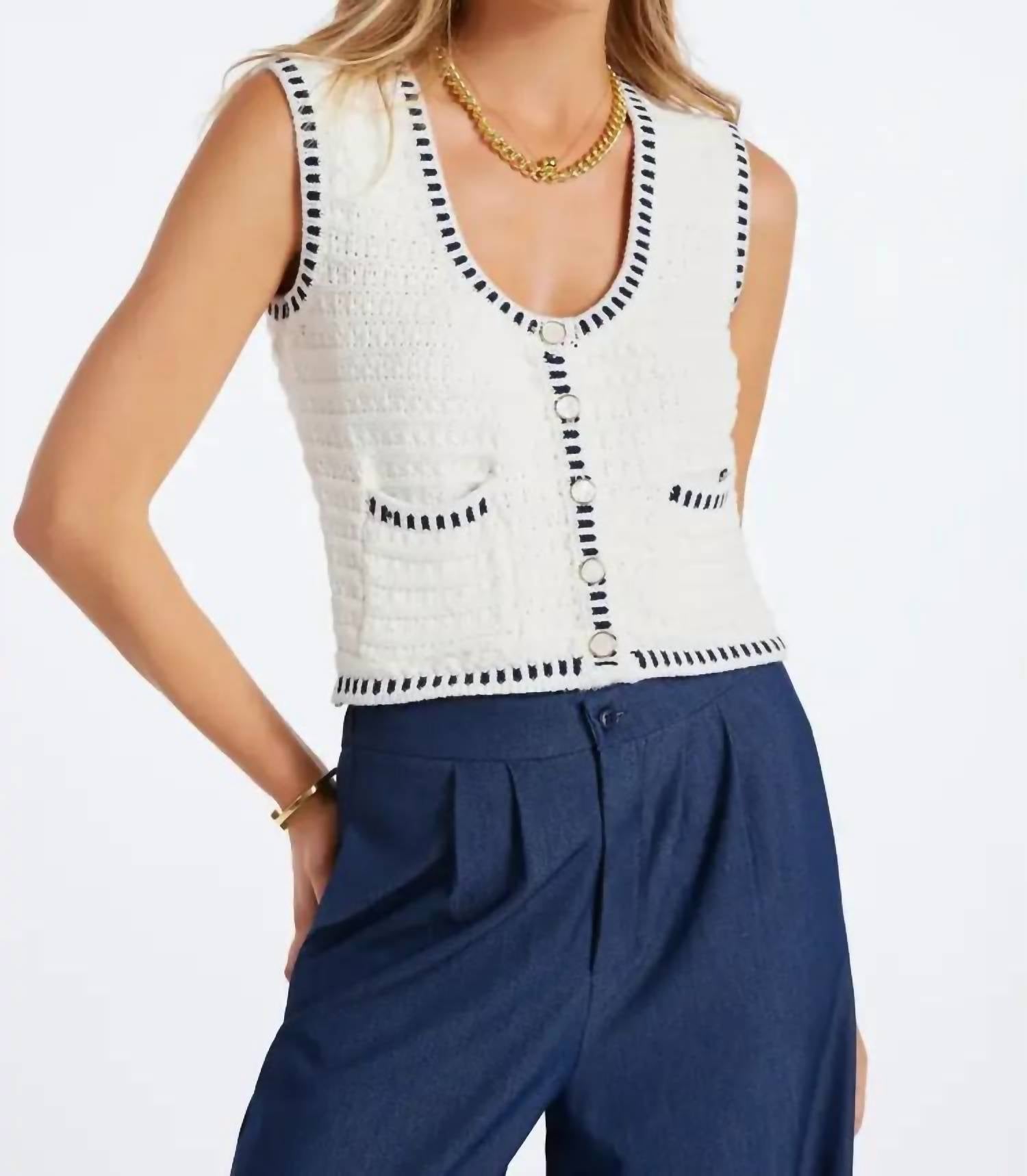 Bishop + Young - Luxe Crochet Sweater