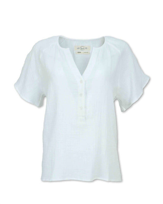 Purnell - Women's Gauze Raglan Sleeve Shirt