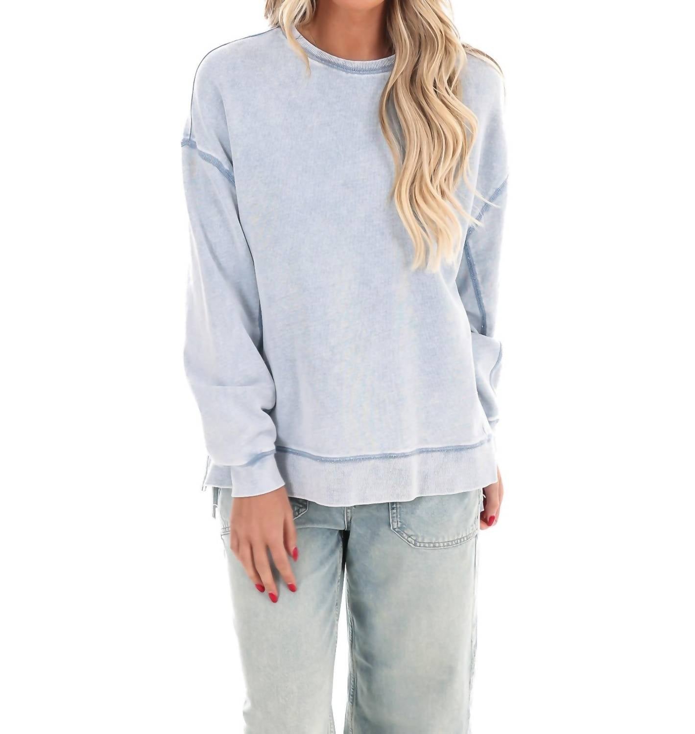 Z Supply - Knit Denim Modern Weekender Sweater
