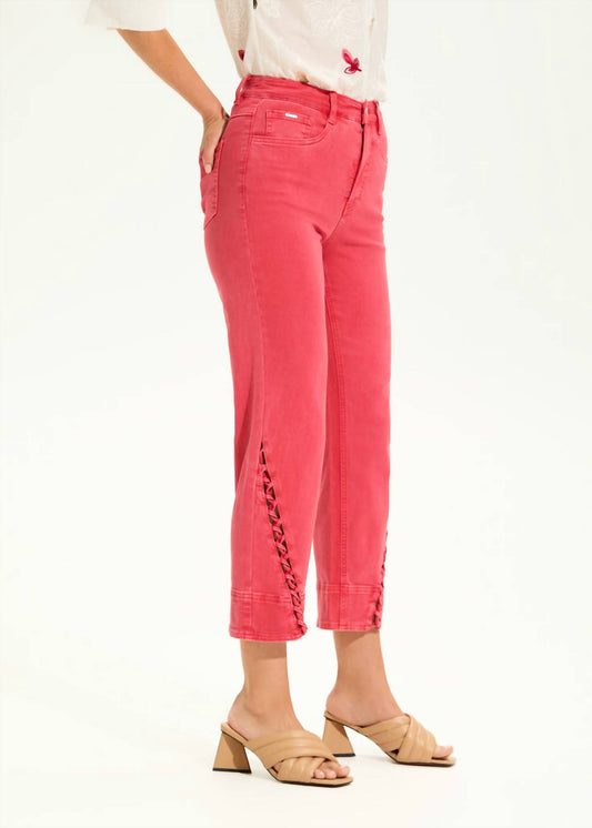 Fdj - Suzanne Straight Crop Denim Pant