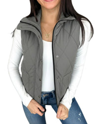 Michelle Mae - One Call Away Puffer Vest