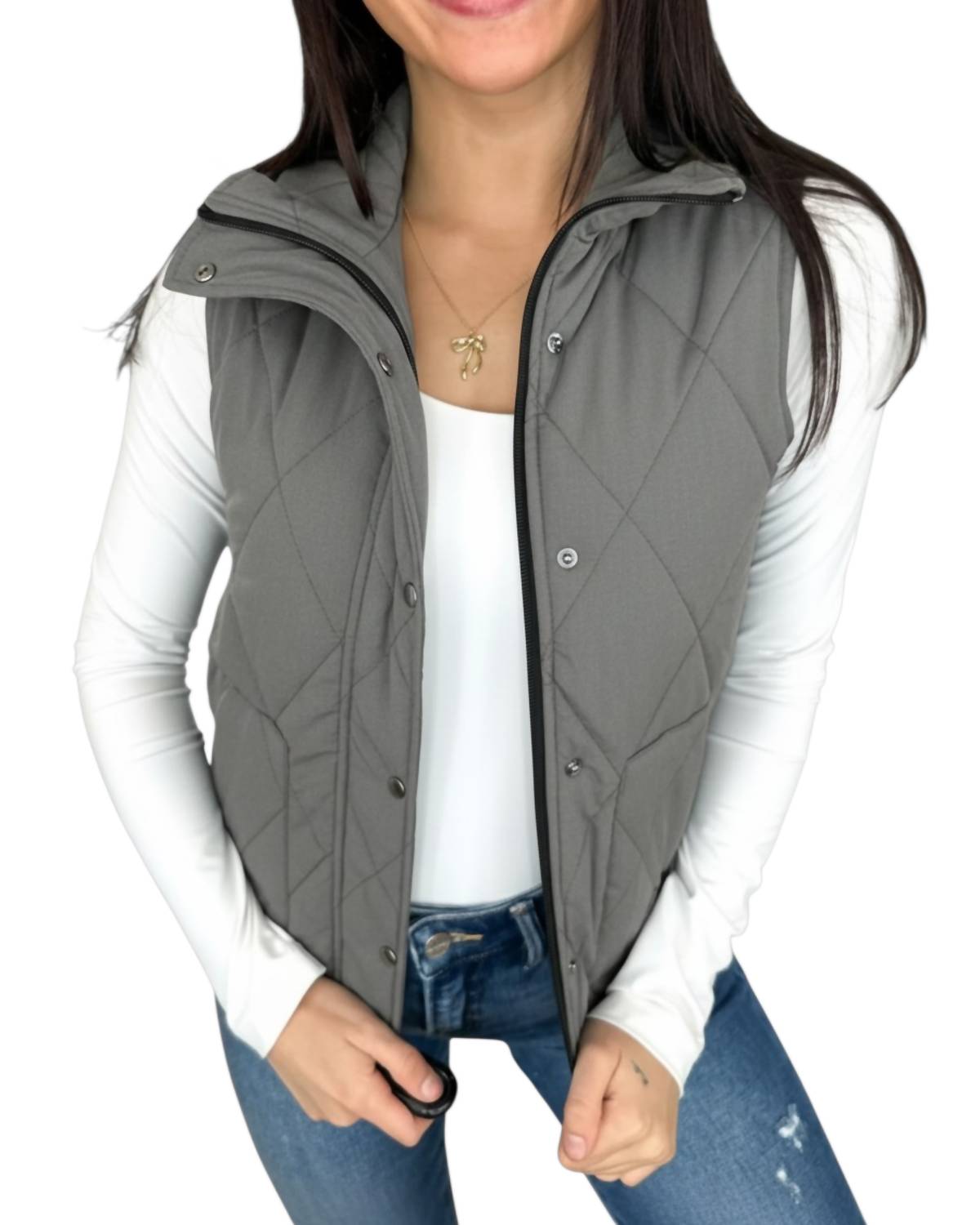 Michelle Mae - One Call Away Puffer Vest