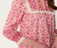 Pink City Prints - Nettie Blouse
