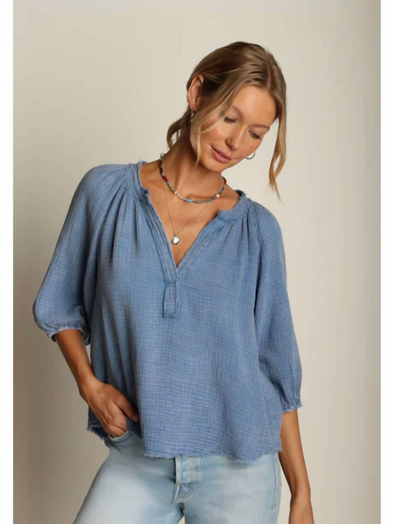 Dylan - Jolie Top with Fringe