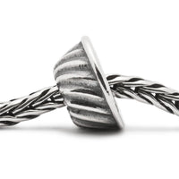 Trollbeads Women's Cake Form Bead Charm in silver - women's accessory - detail view