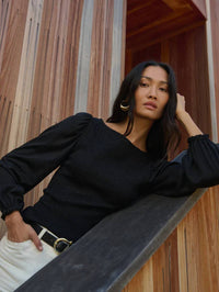 Nation Ltd - Aidan Smocked Blouse