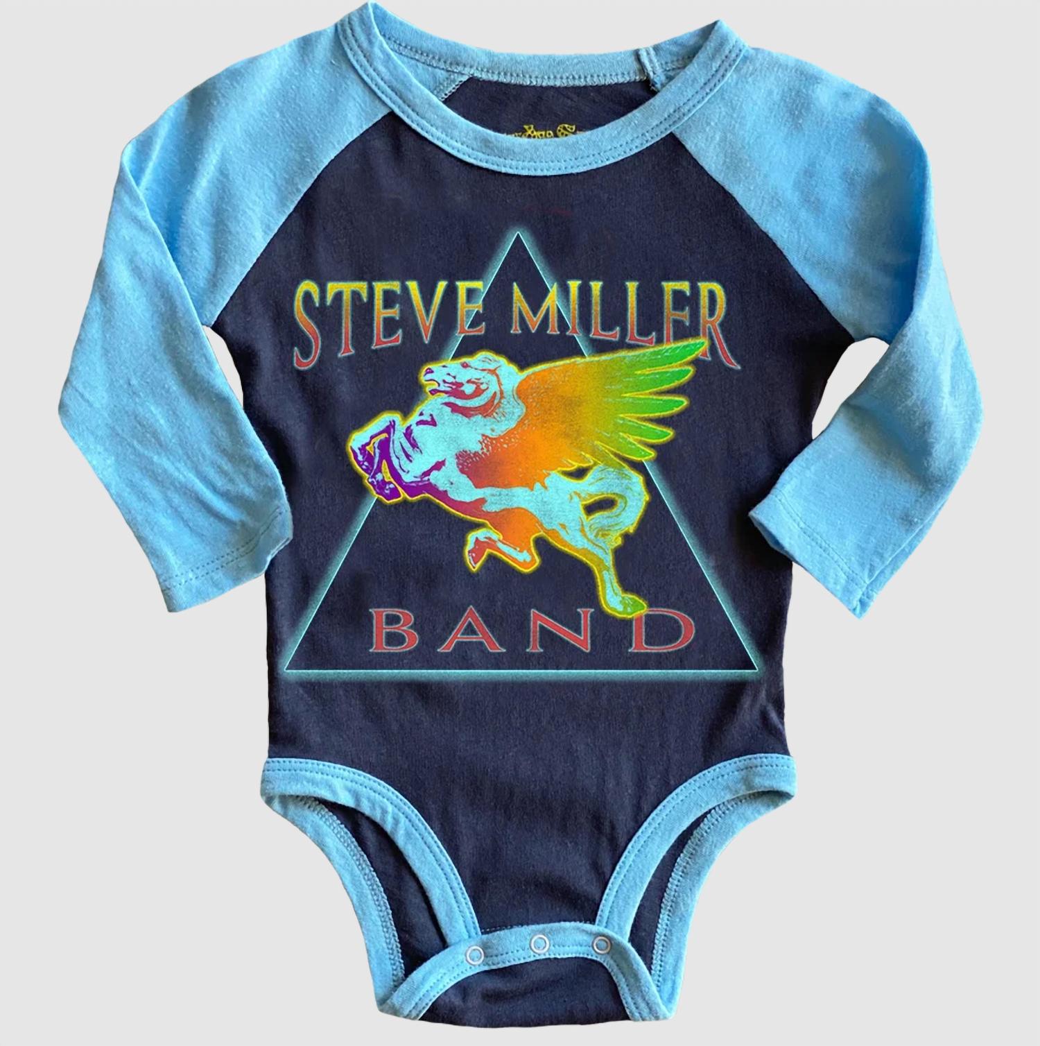 Rowdy Sprout - Kid's Steven Miller Band Raglan Onesie