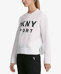 Dkny - Lacquer Logo Fleece Top