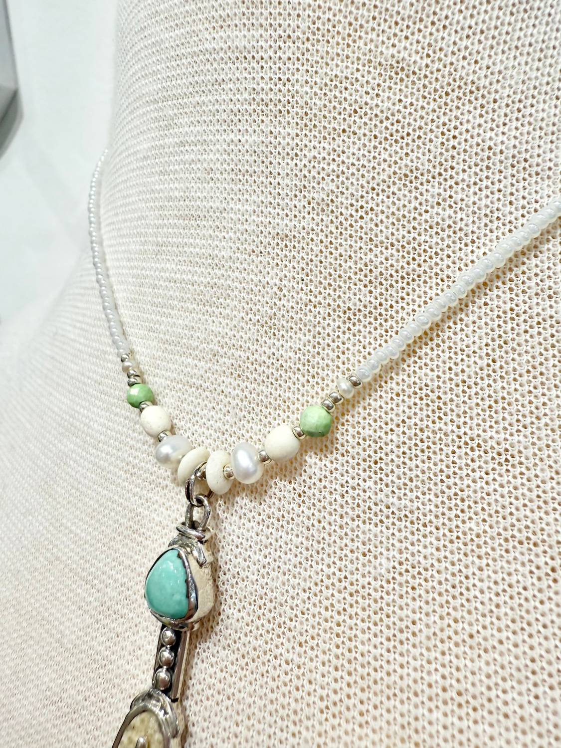 Fosilart - Egyptian Inspired Beaded Necklace