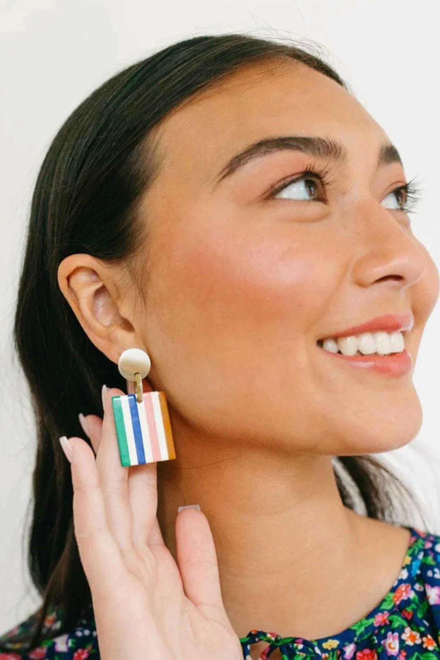 Sunshine Tienda - Women's Desert Stripe Earrings