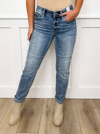 Judy Blue - Sammie Mid-rise Boyfriend Jeans