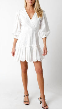 Olivaceous - Abby Mini Dress