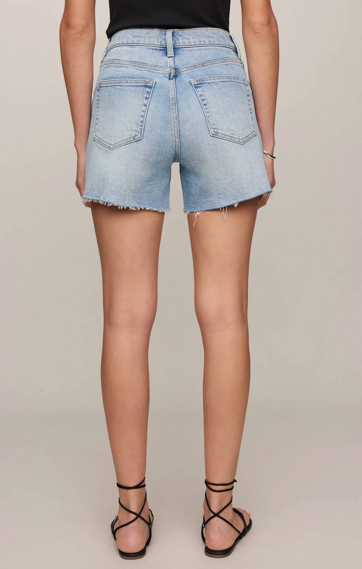 Z Supply - Jonah Mid Rise Relaxed Denim Shorts
