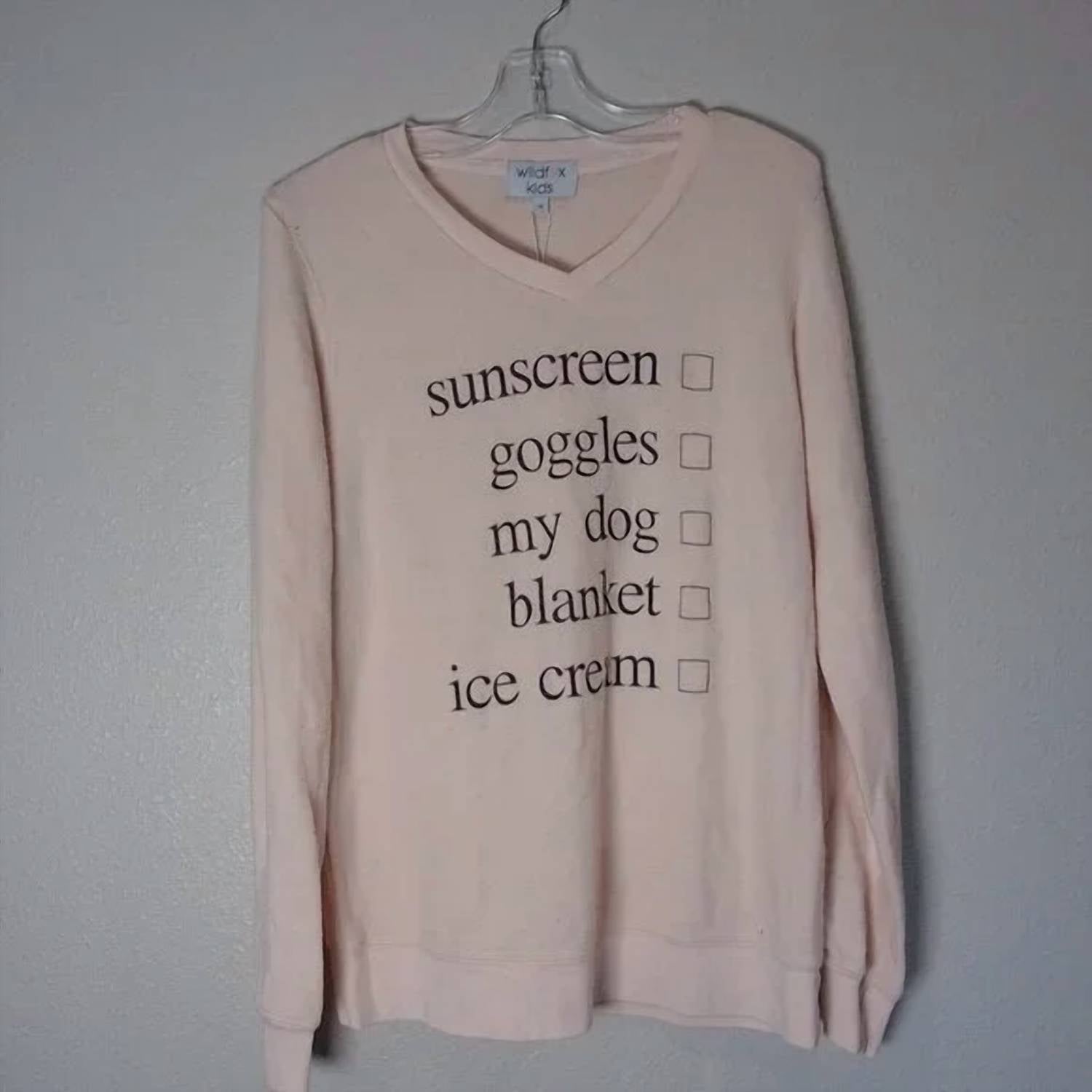 Wildfox - Kids Beach Checklist Sweater