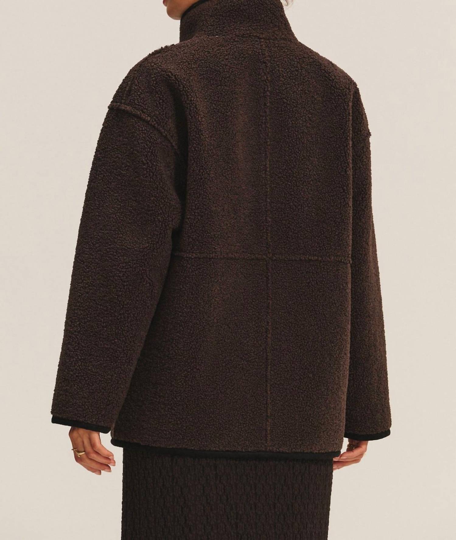 Velvet By Graham & Spencer - Shona Sherpa Reversible Jacket