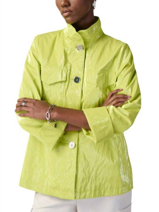 Joseph Ribkoff - Water-Resistant Novelty Boxy Jacket