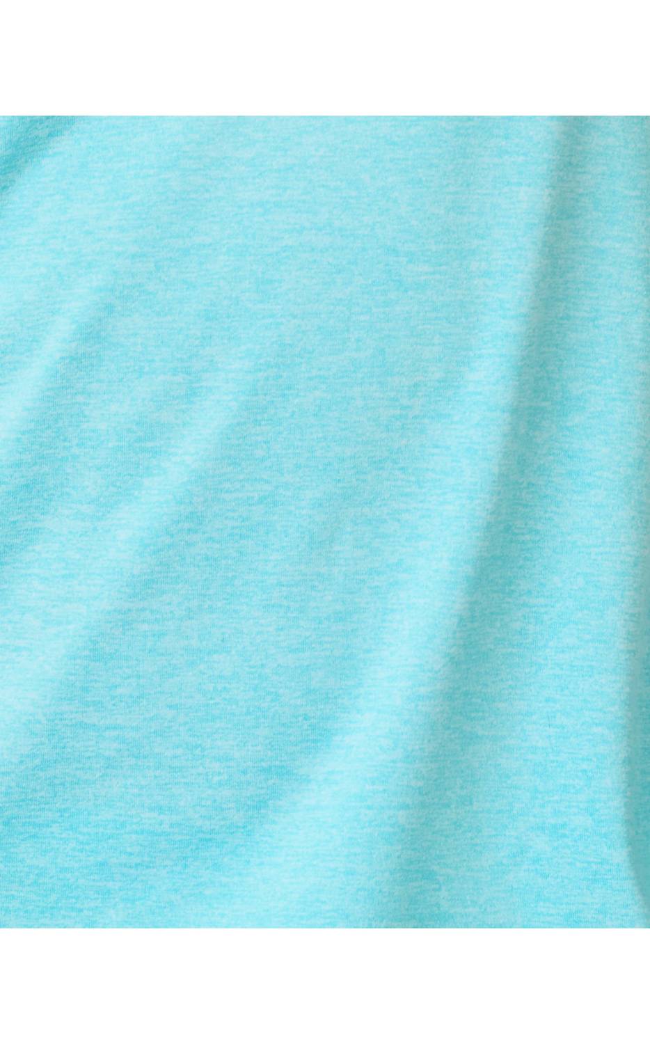 Lilly Pulitzer Dune Sleeveless Polo Top in heathered capri blue - women's blouse - view 5