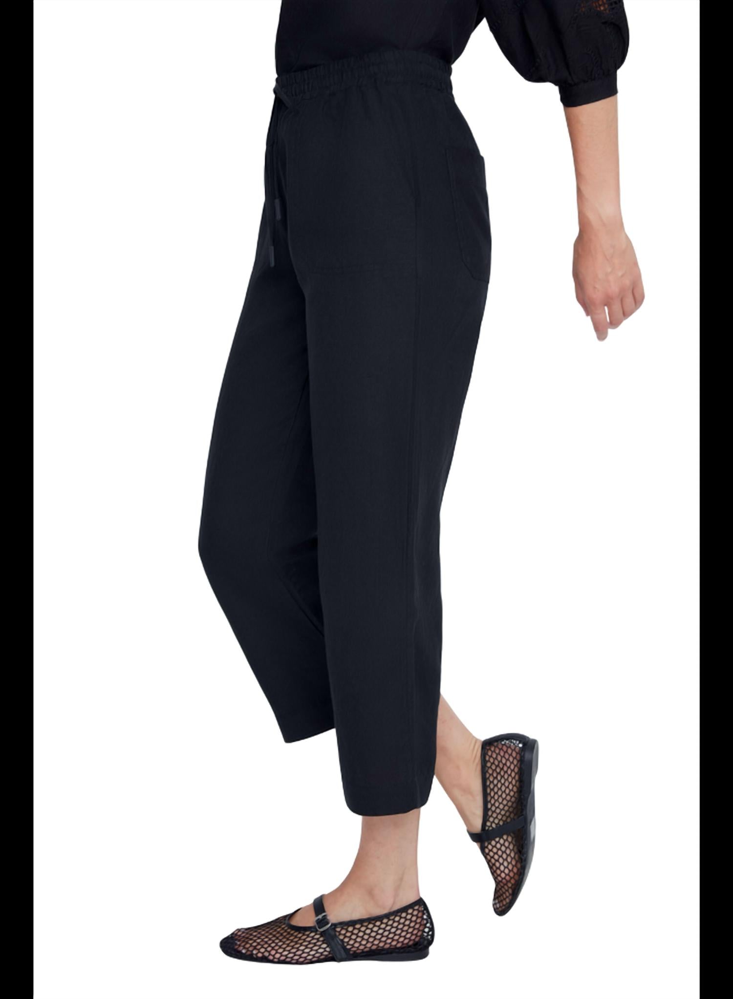 Renuar - Linen Crop Pant