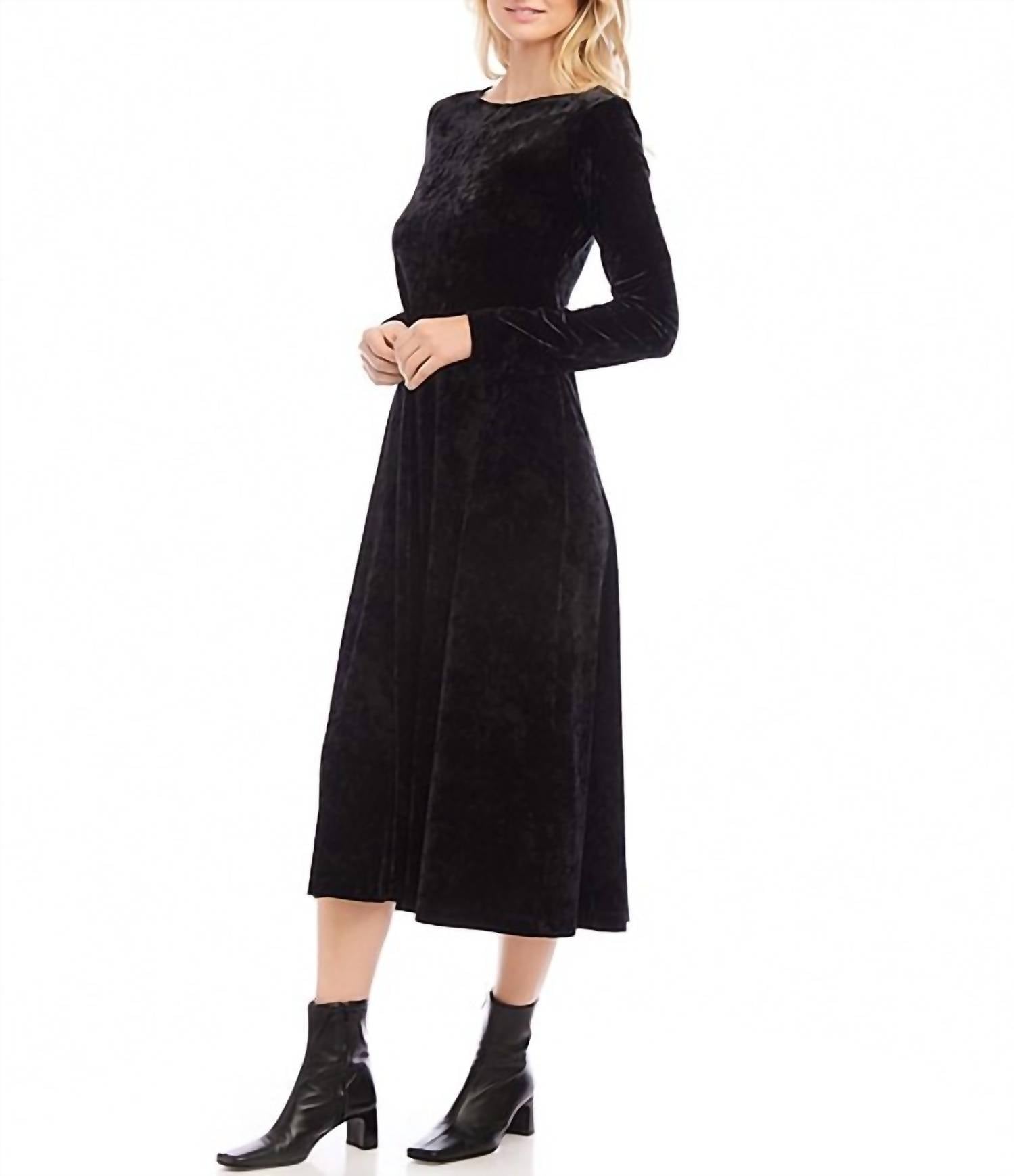 Karen Kane - Kate Velvet Midi Dress