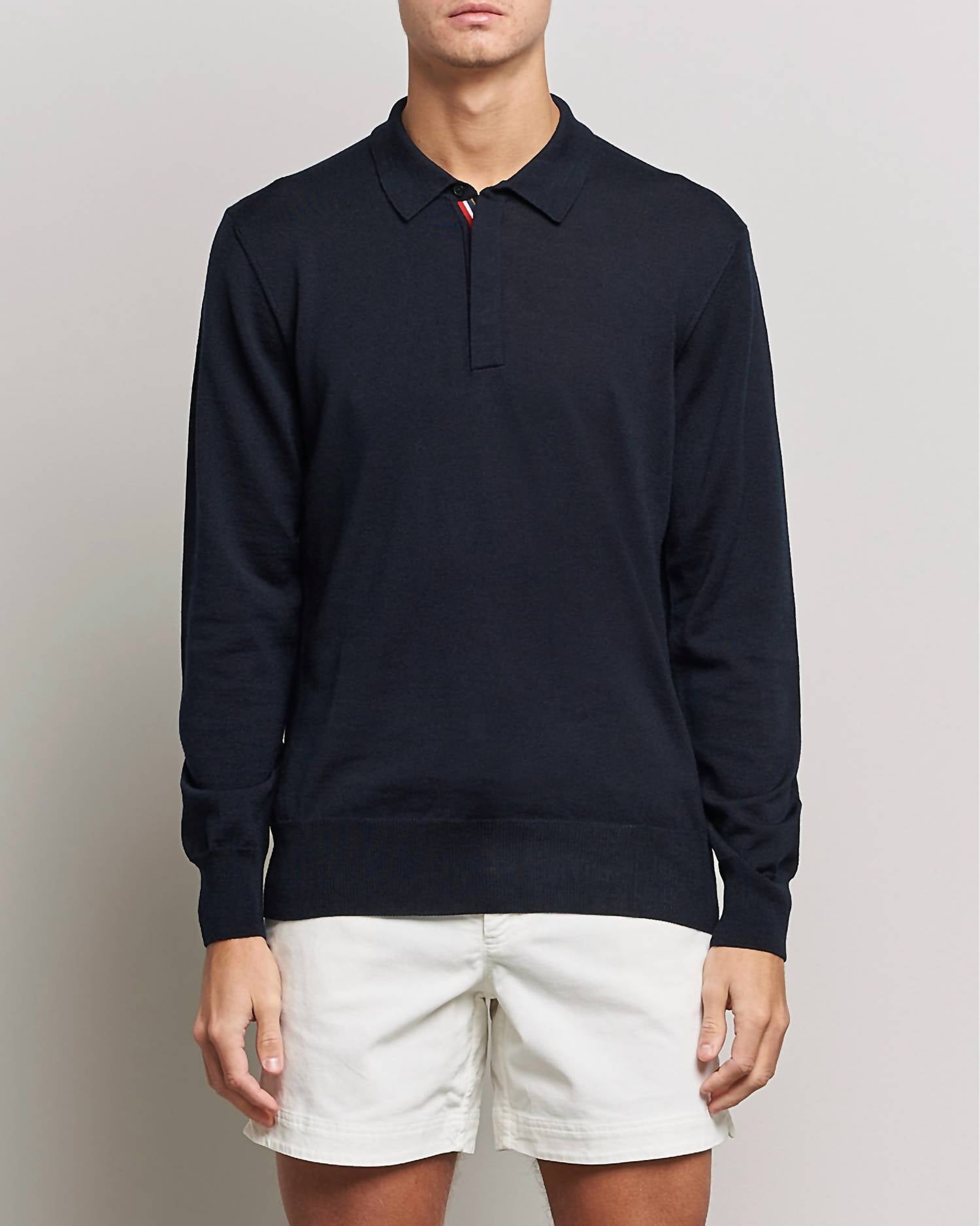 Orlebar Brown - Ebro Stripe Merino Polo Shirt