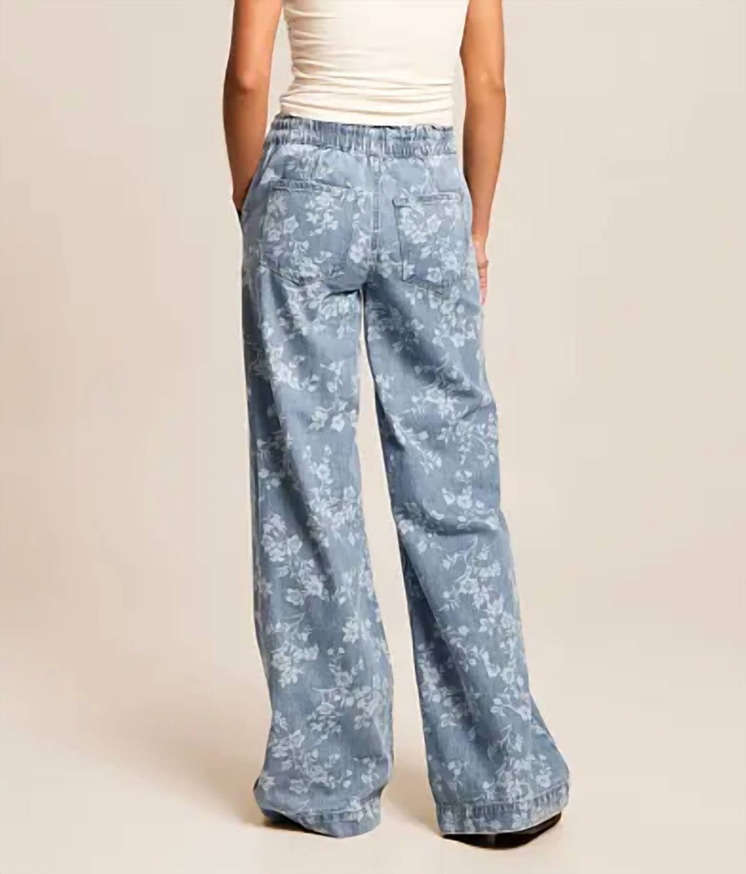 Vervet By Flying Monkey - Kris Baggy Wide Leg Jeans