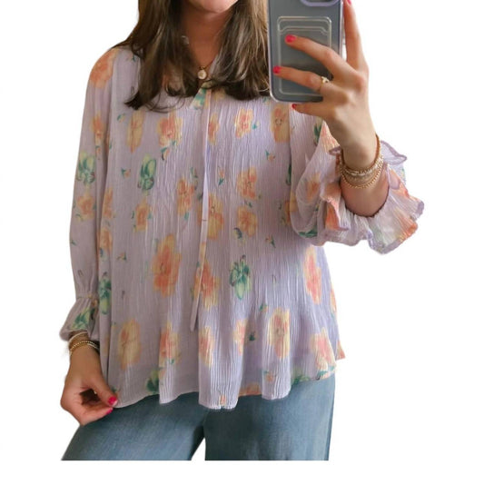 Easel - Chiffon Top