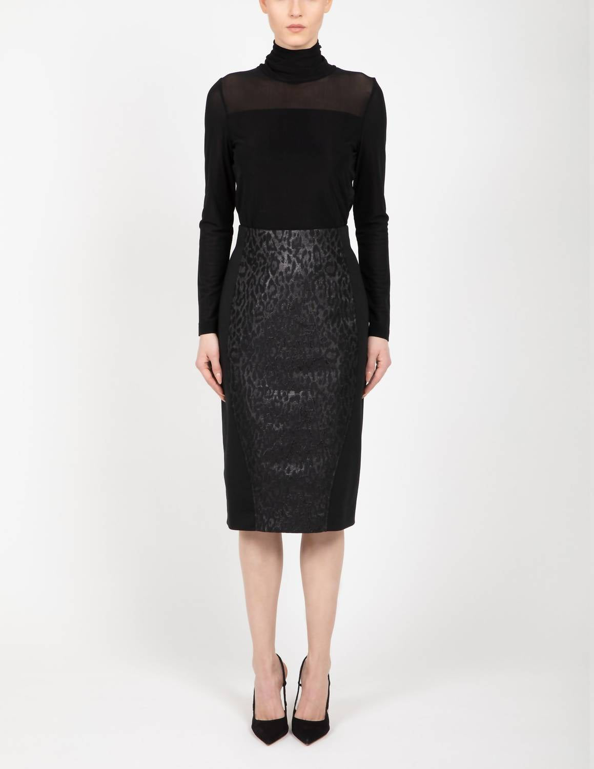 Hilton Hollis - Power Mesh Long Sleeve Top