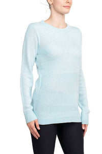 Lissy - Crew Neck Long Sleeve Knit Top