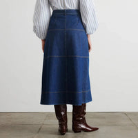 Tanya Taylor - Hudley Midi Denim Skirt