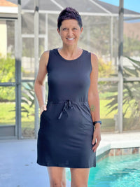 Dm Merchandising - Napa Drawstring Mini Dress