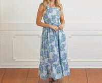 8 Oak Lane - Stem Tie Top Smocked Dress