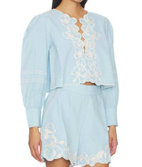 Cleobella - Manon Embroidered Blouse