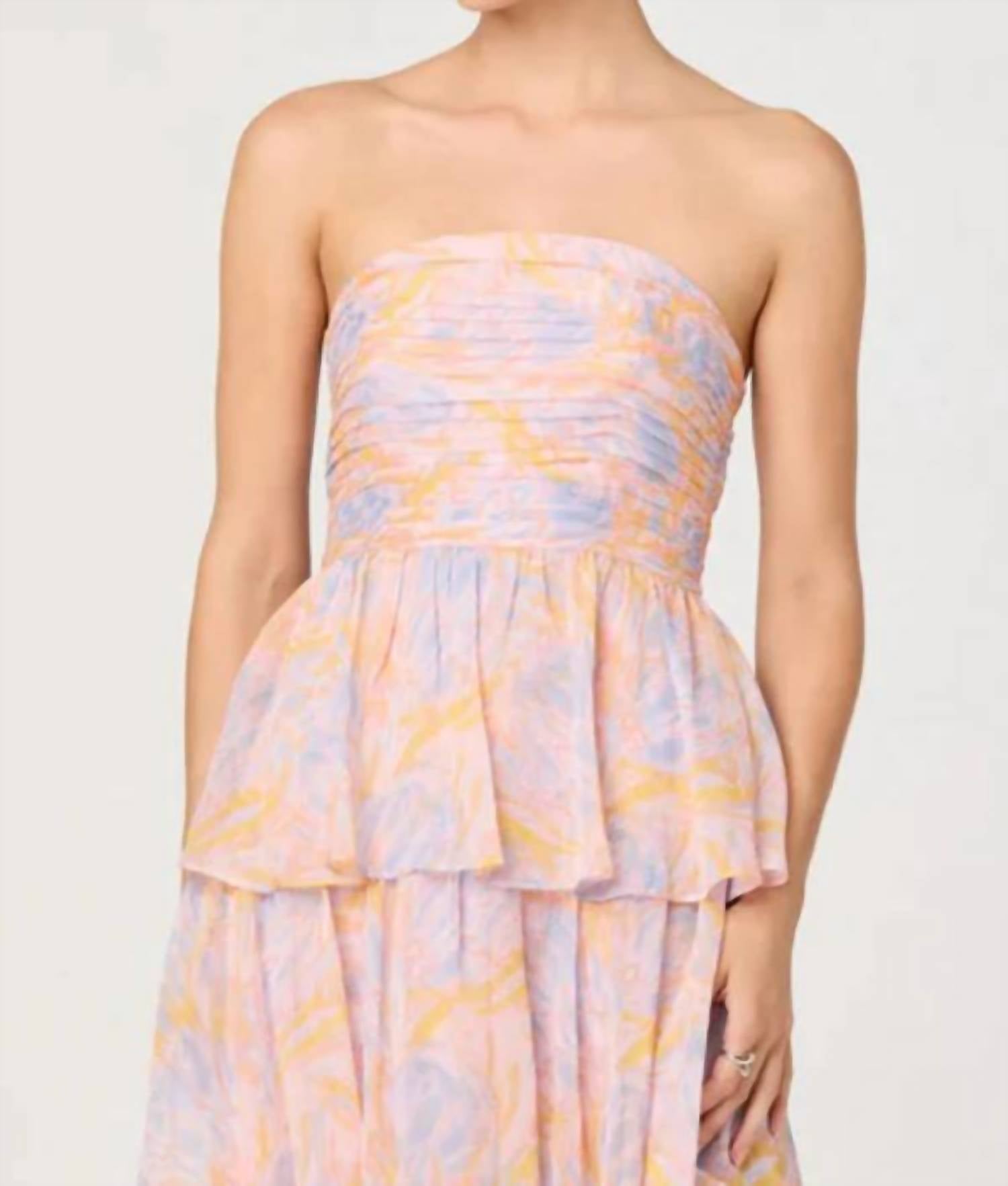Astr - Anisha Tiered Maxi Dress