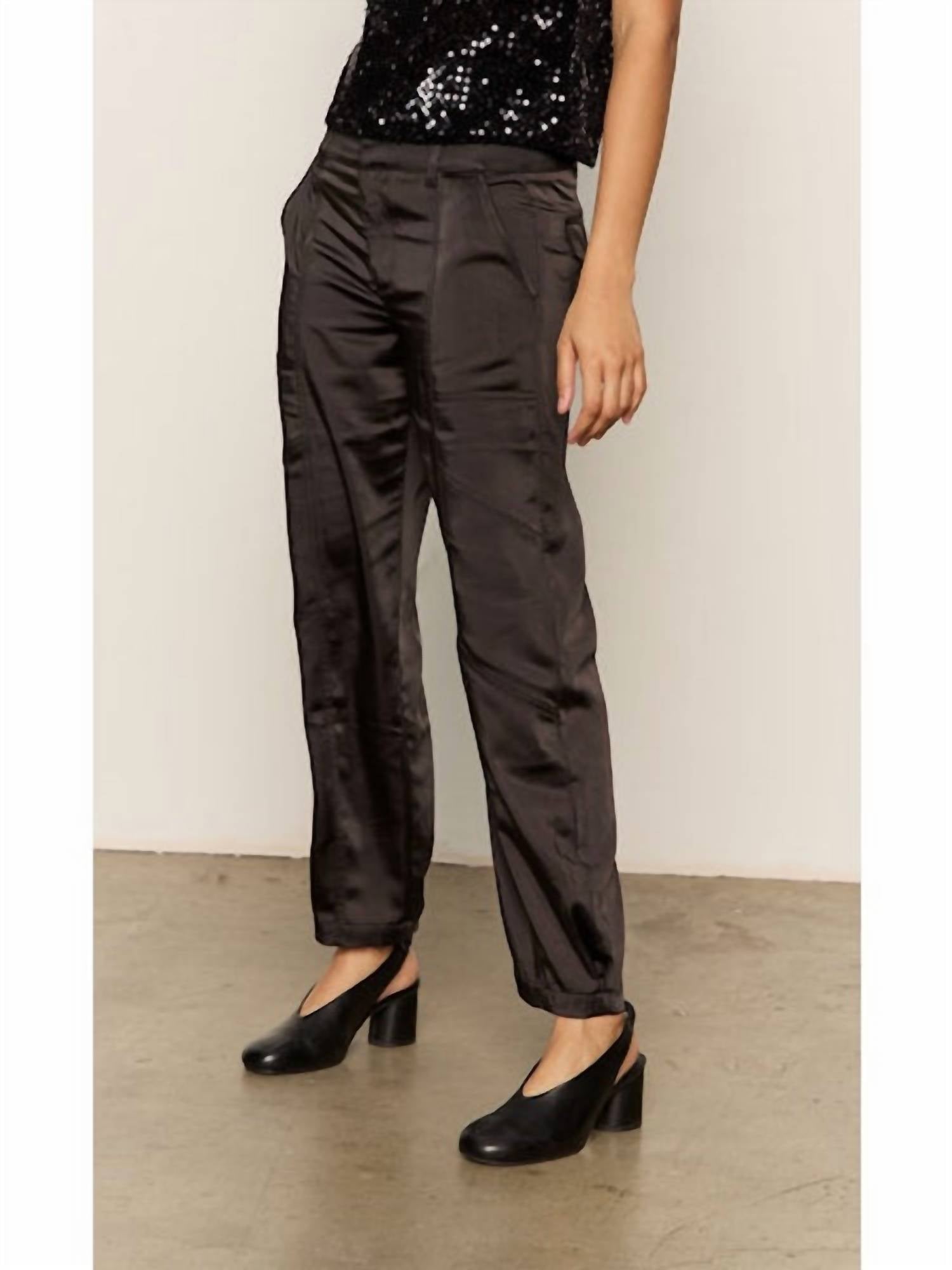 Sanctuary - Sahara Satin Tapered Pant
