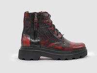 Kcr Group - Women's Modern Lined Zip-up Leather Boots