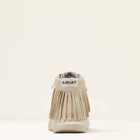 ARIAT Women's Hilo High-top Fringe Suede Casual Shoe in sand - women's sneaker - view 4