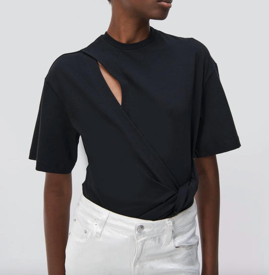 Jonathan Simkhai - Joline Wrap Tie T-Shirt