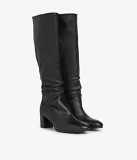 Pedro Garcia - Xantia Tall Midi Slouch Leather Boots