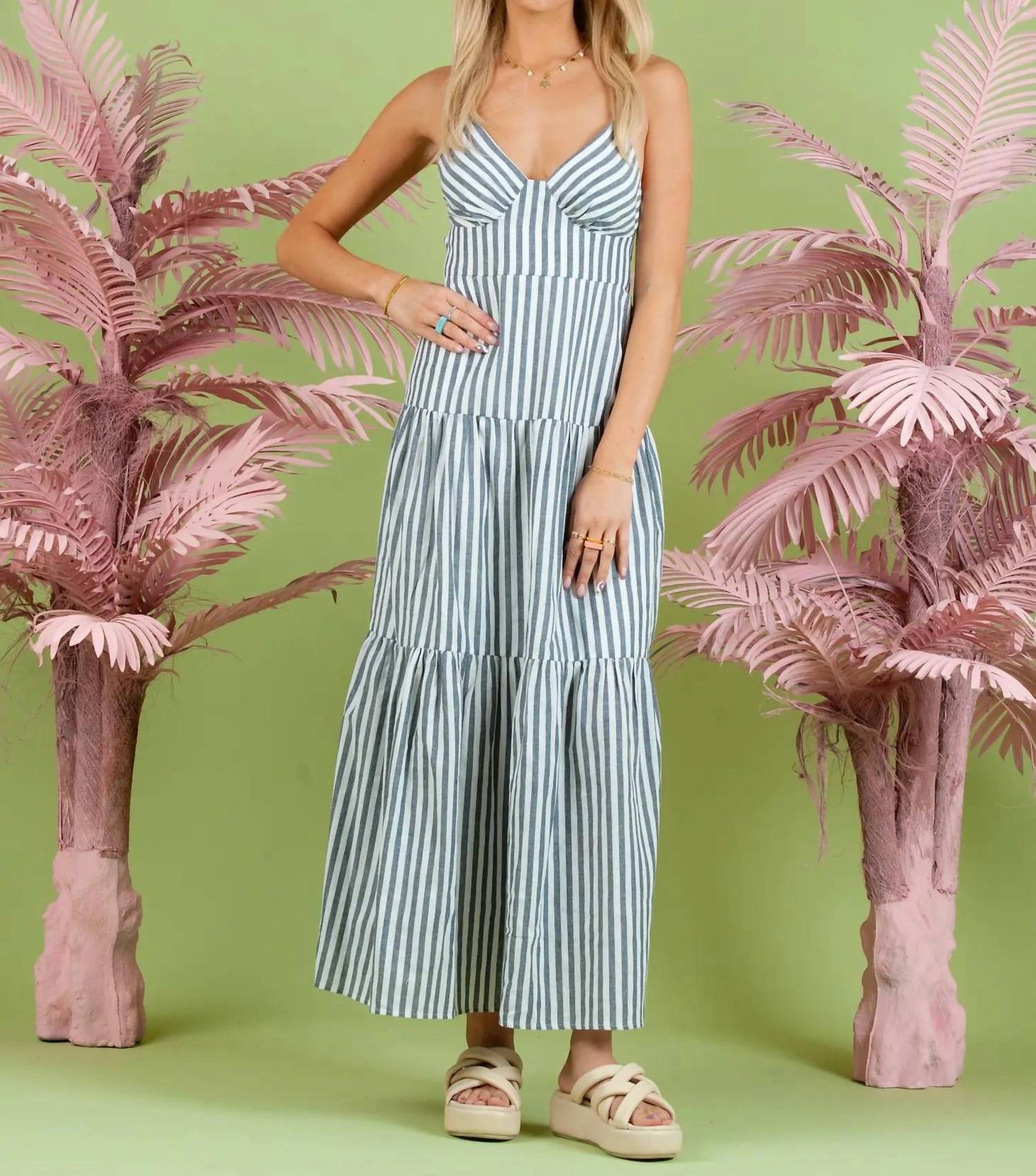 Lucca - Lilah Striped Dress