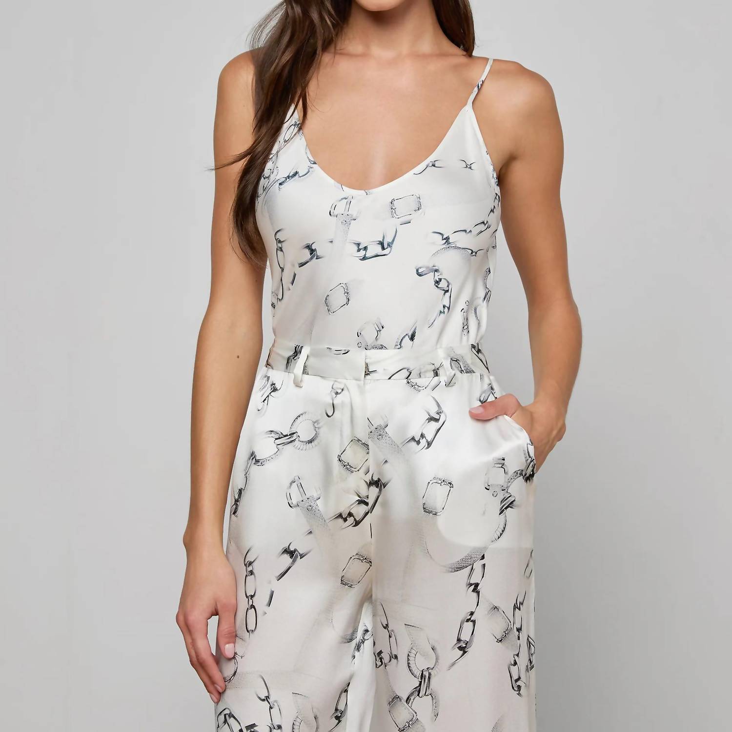 L'Agence - Lexi Satin Camisole Top