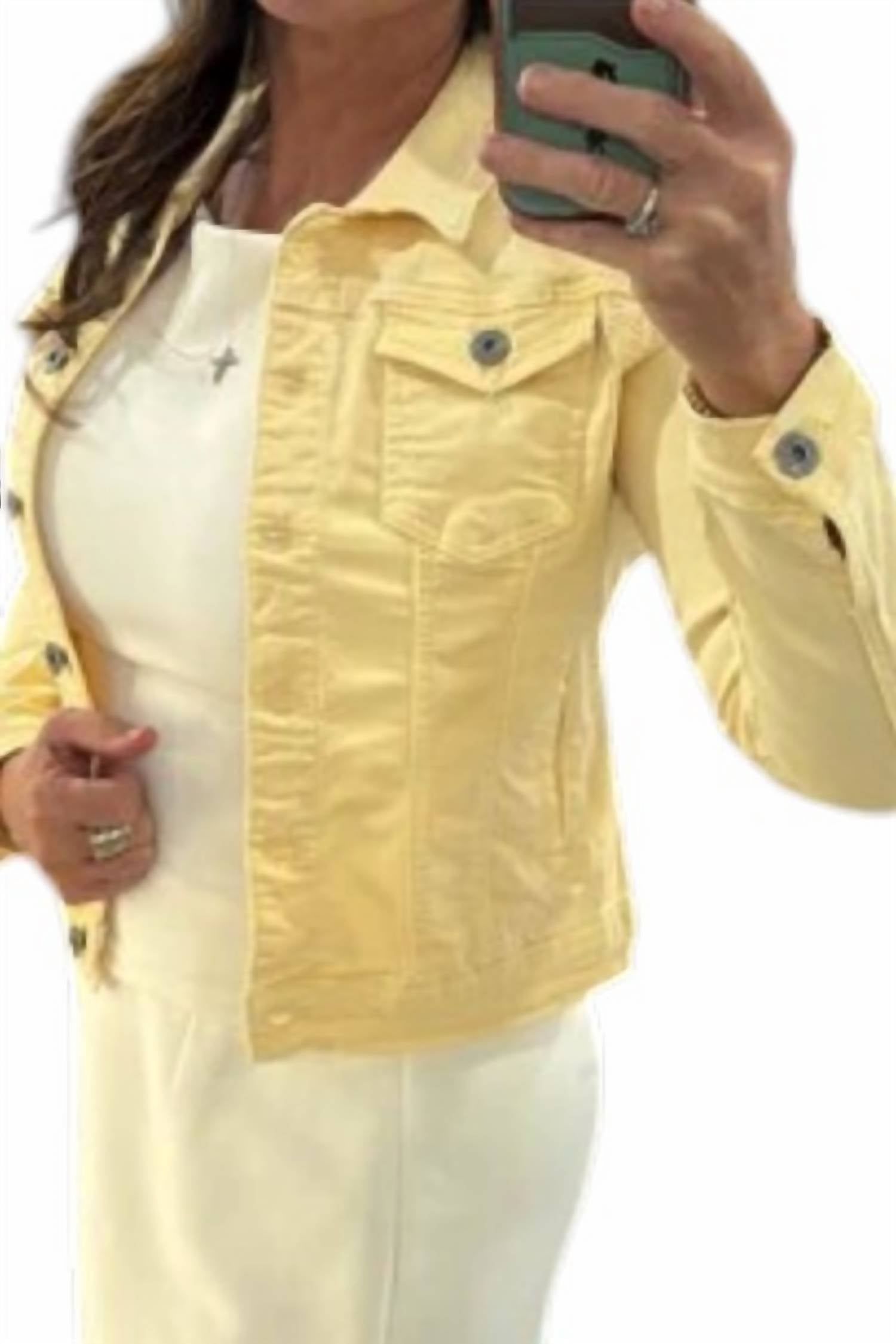Q2 - Denim Jacket With Front Button