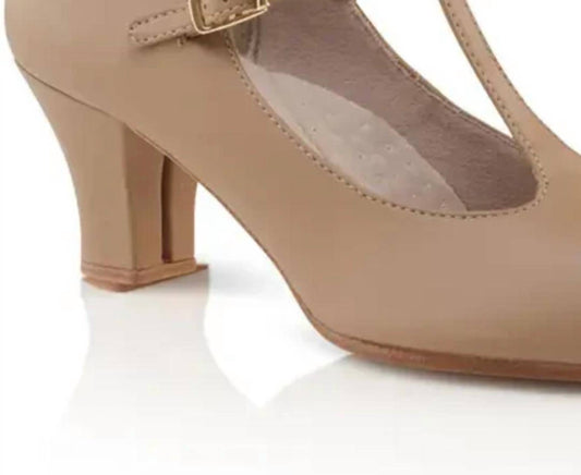 Capezio - Women’s Jr Footlight T-strap Character Shoe